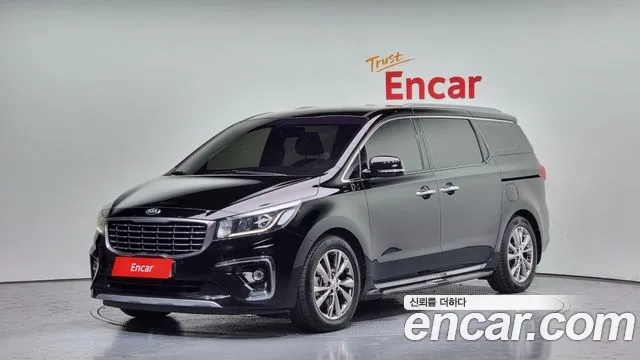 Kia The New Carnival 2019 Черный из Кореи
