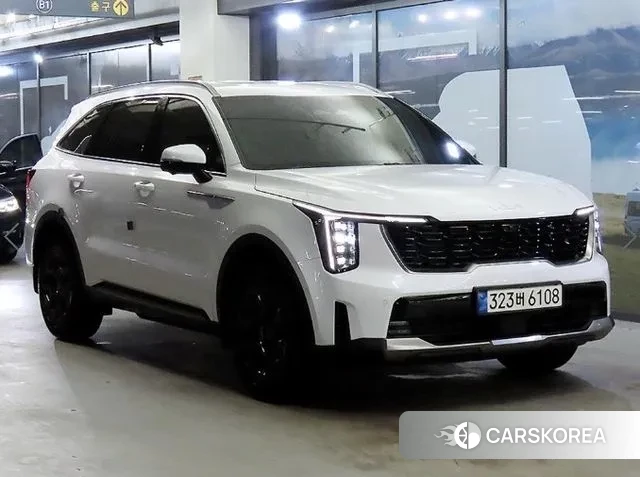 Kia The New Sorento 4th Generation 2024 Белый из Кореи