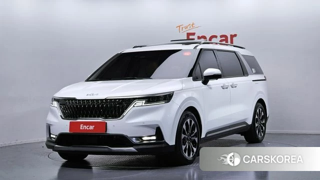 Kia Carnival 4th generation 2023 Белый из Кореи