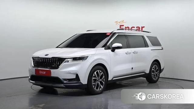 Kia Carnival 4th generation 2021 Белый из Кореи