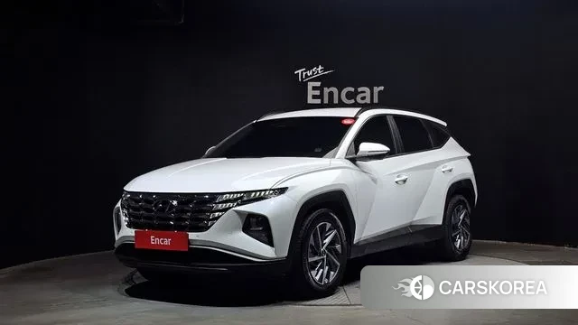 Hyundai Tucson Hybrid (NX4) 2023 Белый из Кореи