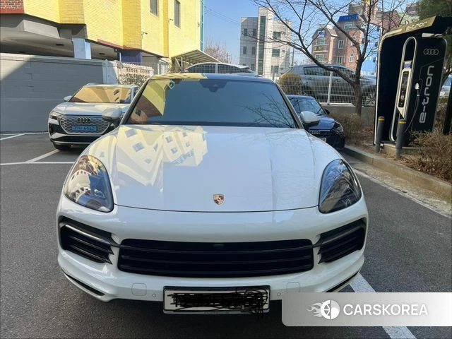 Porsche Cayenne (PO536) 2020 Белый из Кореи