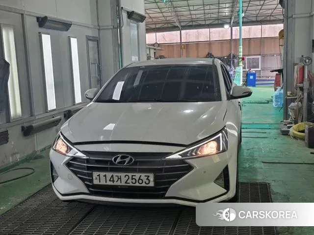 Hyundai The New Avante AD 2020 Белый из Кореи