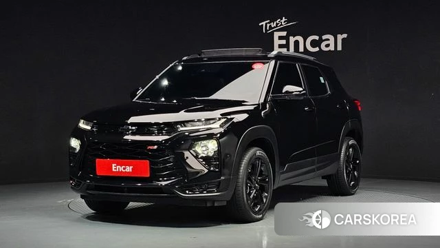 Chevrolet (GM Daewoo) Trailblazer 2021 Черный из Кореи