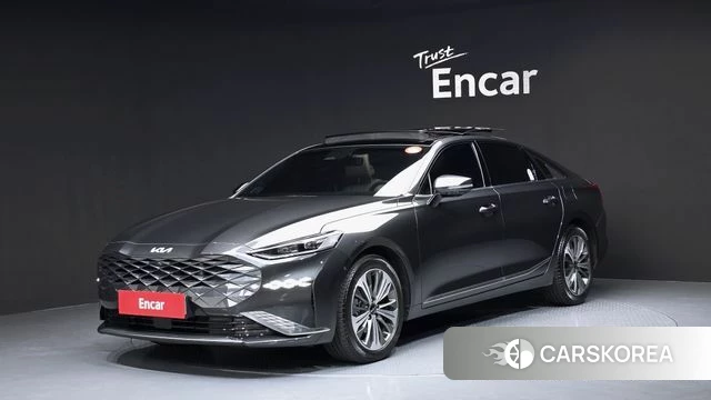 Kia K8 Hybrid 2024 Серый из Кореи