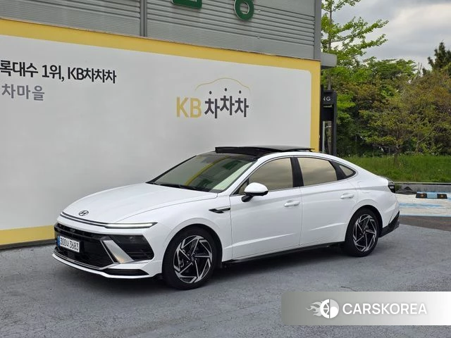 Hyundai Sonata D Edge (DN8) 2025 Белый из Кореи