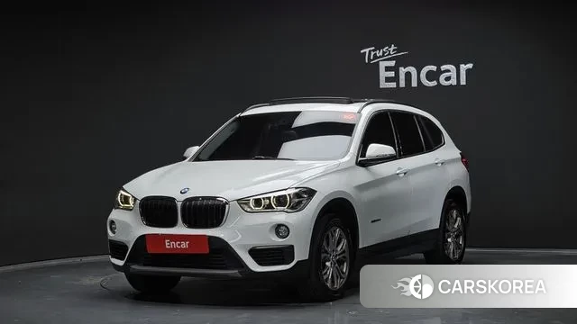 BMW X1 (F48) 2018 Белый из Кореи