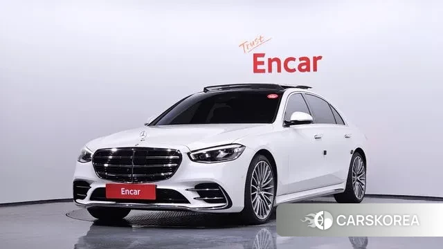 Mercedes-Benz S-Class W223 2023 Белый из Кореи