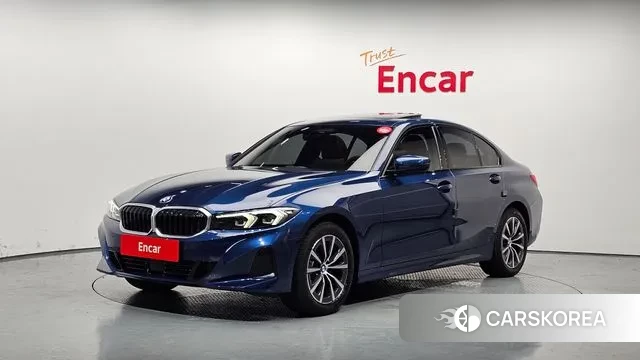 BMW 3 Series (G20) 2023 Синий из Кореи