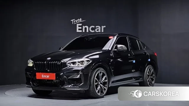 BMW X4M (G02) 2021 Черный из Кореи