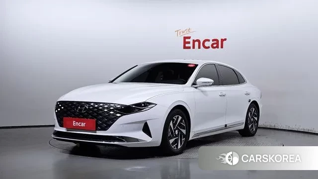 Hyundai The New Grandeur IG Hybrid 2020 Белый из Кореи