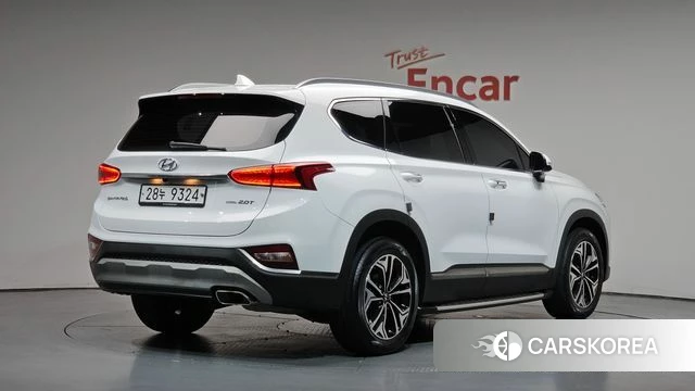 Hyundai Santa Fe TM 2019 Белый из Кореи