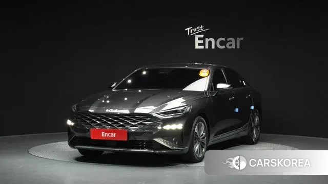 Kia K8 Hybrid 2023 Серый из Кореи