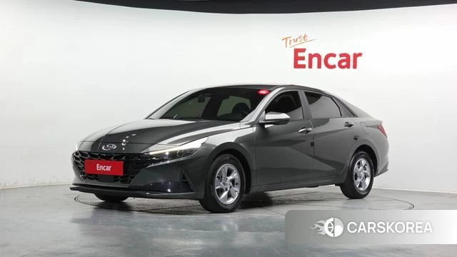 Hyundai Avante (CN7) 2021 Серый из Кореи