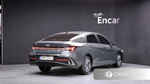 Hyundai The New Avante (CN7) 2024 Серый из Кореи