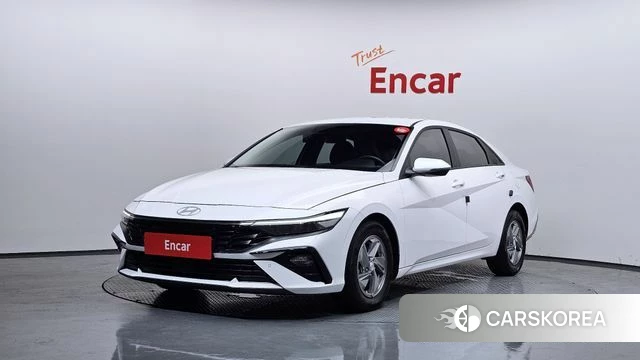 Hyundai The New Avante (CN7) 2024 Белый из Кореи