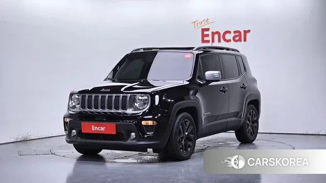 Jeep Renegade 2022 Черный из Кореи