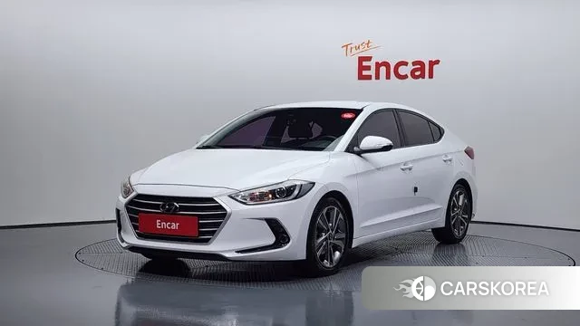 Hyundai Avante AD 2018 Белый из Кореи