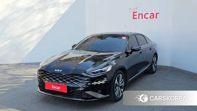 Kia K8 Hybrid 2023 Черный из Кореи