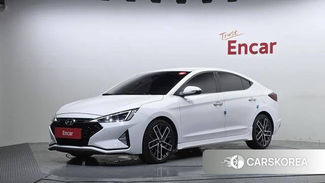 Hyundai The New Avante AD 2019 Белый из Кореи