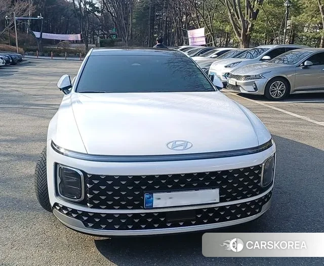 Hyundai Grandeur (GN7) 2024 Белый из Кореи