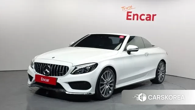 Mercedes-Benz C-Class W205 2018 Белый из Кореи