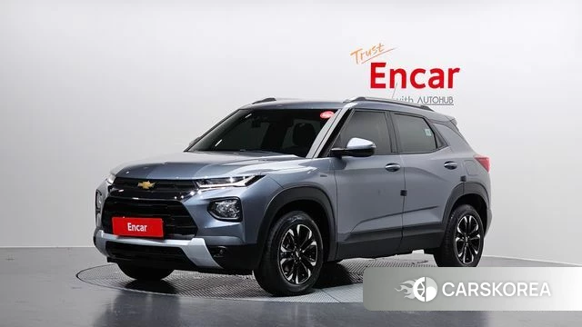 Chevrolet (GM Daewoo) Trailblazer 2022 Серый из Кореи