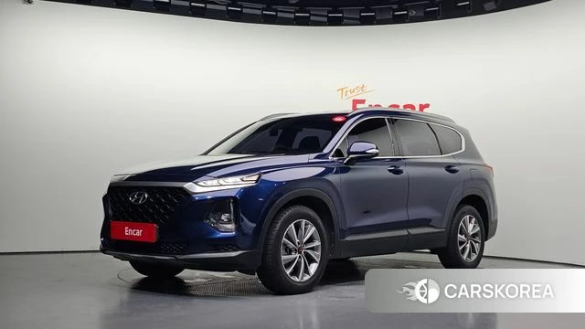 Hyundai Santa Fe TM 2018 Синий из Кореи