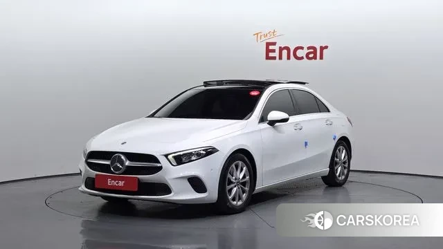 Mercedes-Benz A-Class W177 2020 Белый из Кореи