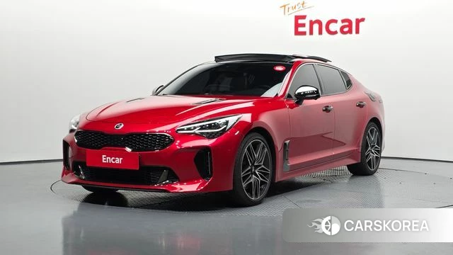 Kia Stinger Meister 2021 Красный из Кореи