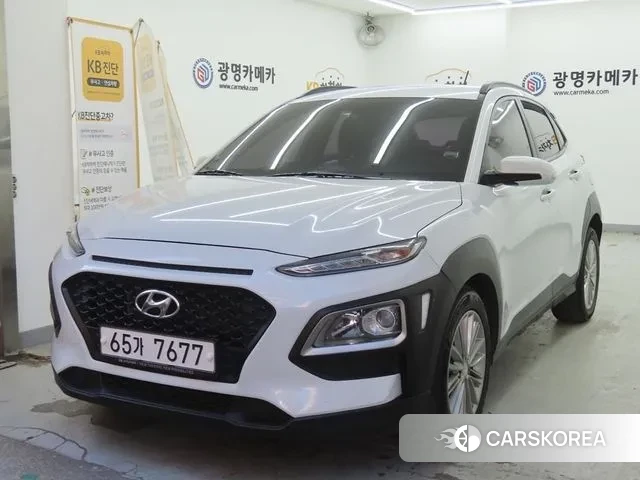 Hyundai Kona 2018 Белый из Кореи