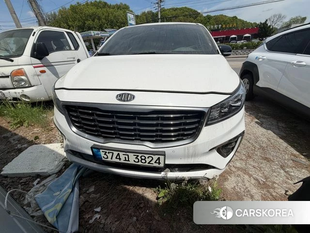 Kia The New Carnival 2019 Белый из Кореи