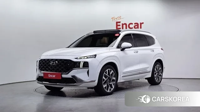 Hyundai The New Santa Fe 2021 Белый из Кореи
