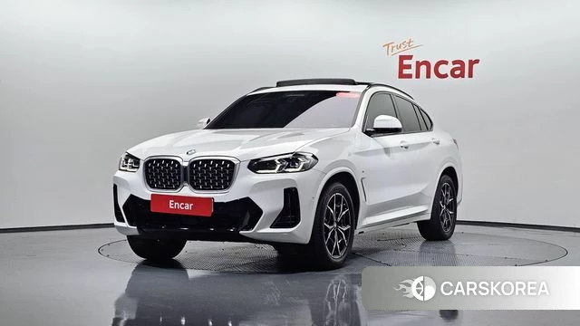 BMW X4 (G02) 2022 Белый из Кореи