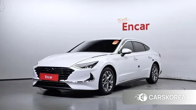Hyundai Sonata (DN8) 2021 Белый из Кореи