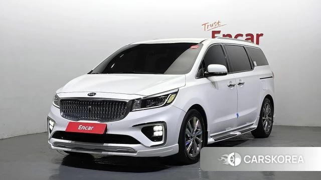 Kia The New Carnival 2018 Белый из Кореи