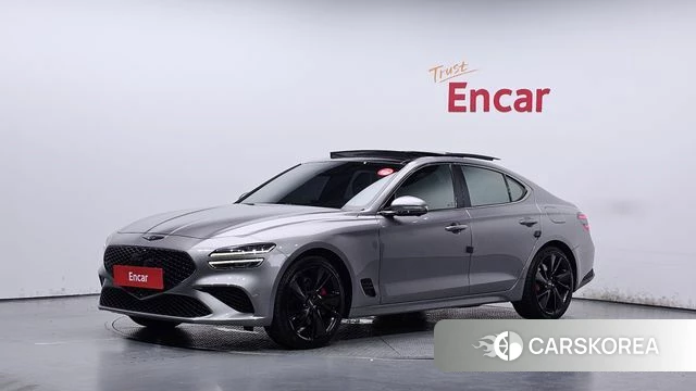 Genesis The New G70 2023 Серебристо-серый из Кореи