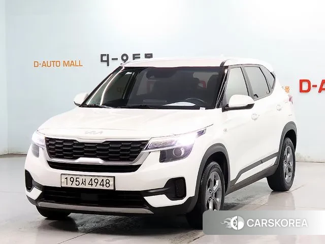 Kia Seltos 2021 Белый из Кореи