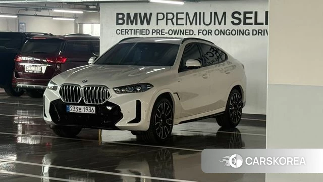 BMW X6 (G06) 2025 Белый из Кореи
