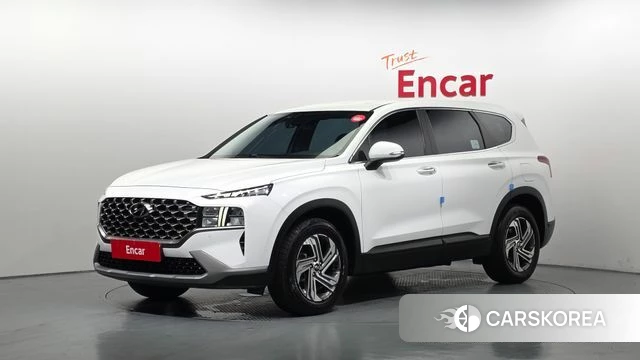Hyundai The New Santa Fe 2022 Белый из Кореи