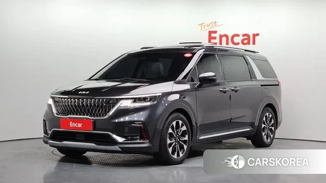 Kia Carnival 4th generation 2021 Серый из Кореи