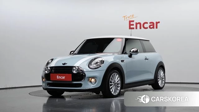 Mini Cooper 2018 Небесно-голубой из Кореи
