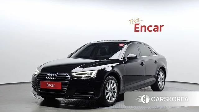 Audi A4 (B9) 2018 Черный из Кореи