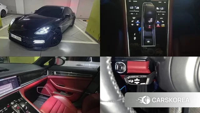 Porsche Panamera (971) 2021 Черный из Кореи