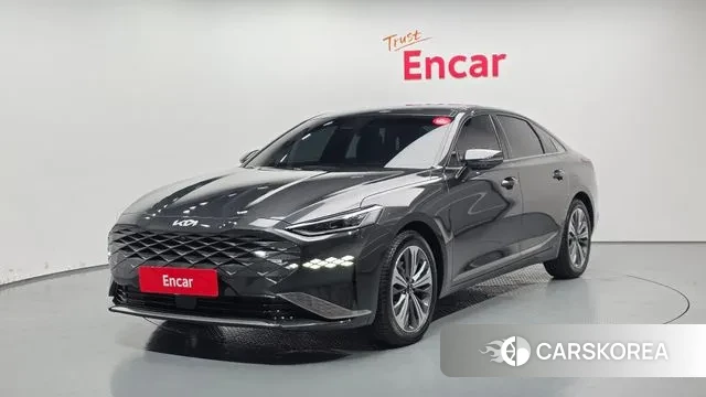 Kia K8 Hybrid 2023 Серый из Кореи