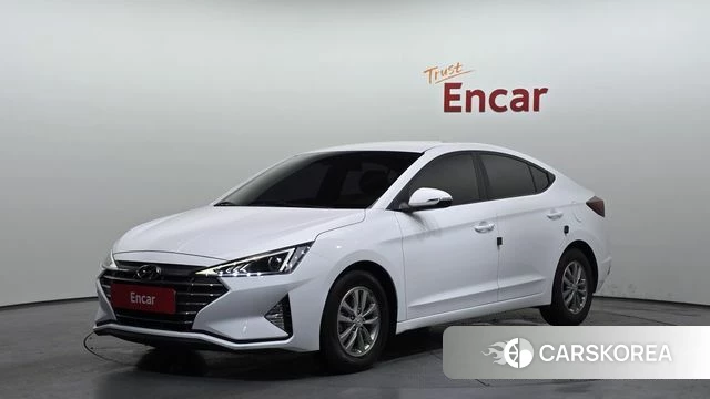 Hyundai The New Avante AD 2019 Белый из Кореи