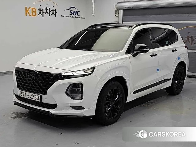 Hyundai Santa Fe TM 2019 Белый из Кореи