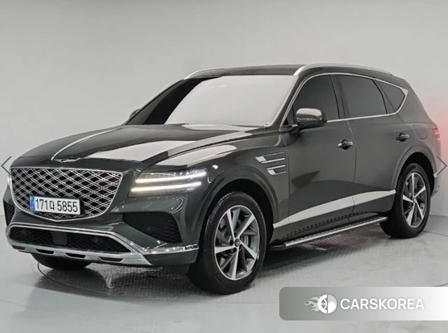 Genesis GV80 2023 Светло-зеленый из Кореи