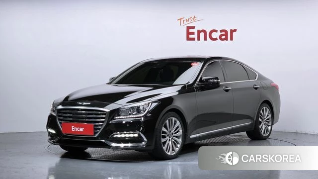 Genesis G80 2018 Черный из Кореи