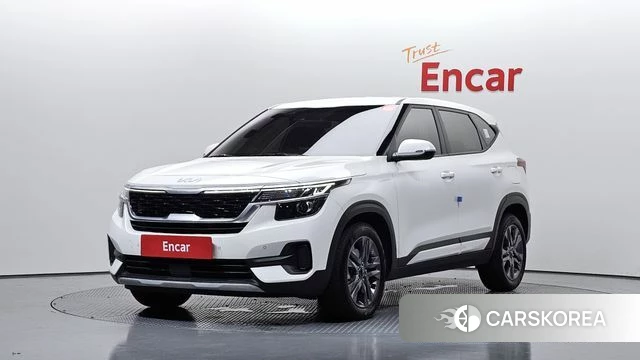 Kia Seltos 2022 Белый из Кореи